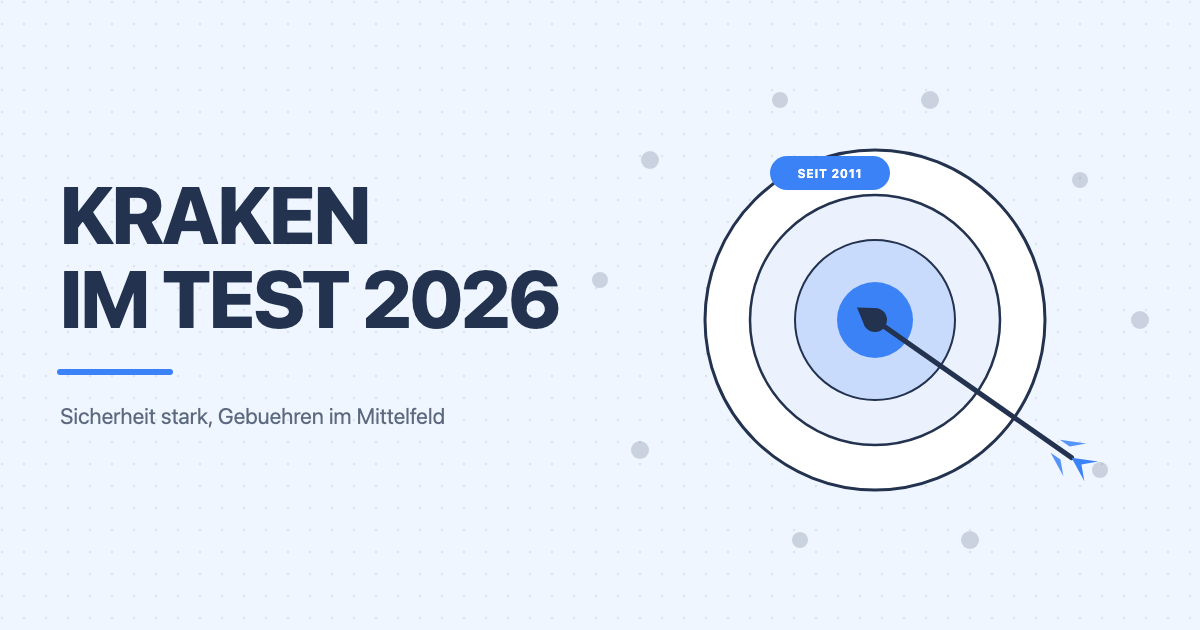 Kraken im Test 2026: Sicherheit stark, Gebuehren im Mittelfeld, seit 2011 am Markt